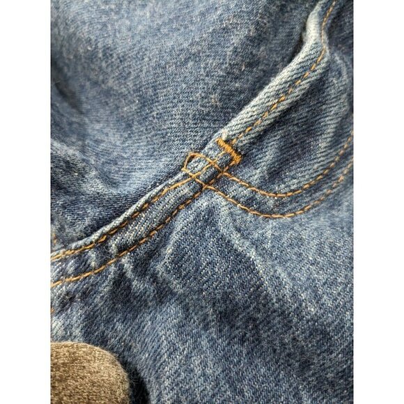 Levi's 501xx Jeans Mens 33x31 (Actual 29.5x27) Vintage Style Button Fly Blue - Picture 9 of 15